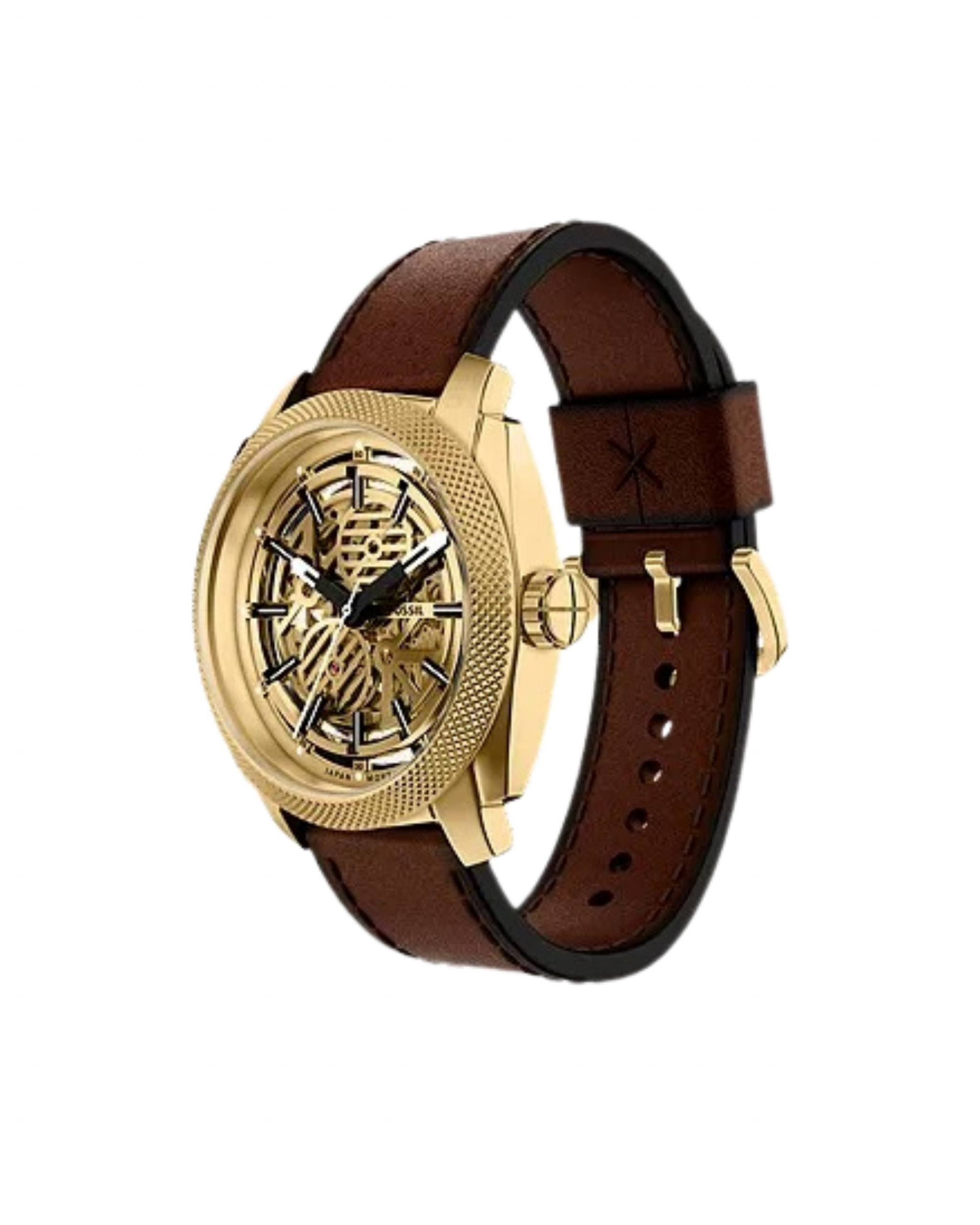 ME3278.8 RELOJ FOSSIL CAFE DORADO HOMBRE
