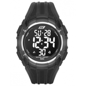 Reloj Skechers Cuarzo Aleacion de Metal 46mm Negro
