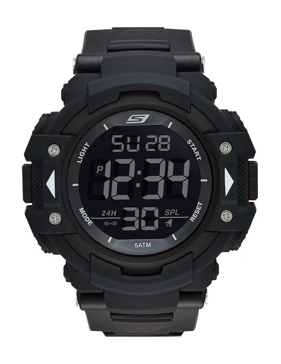 SR1037 RELOJ SKECHERS CABALLERO NEGRO .2