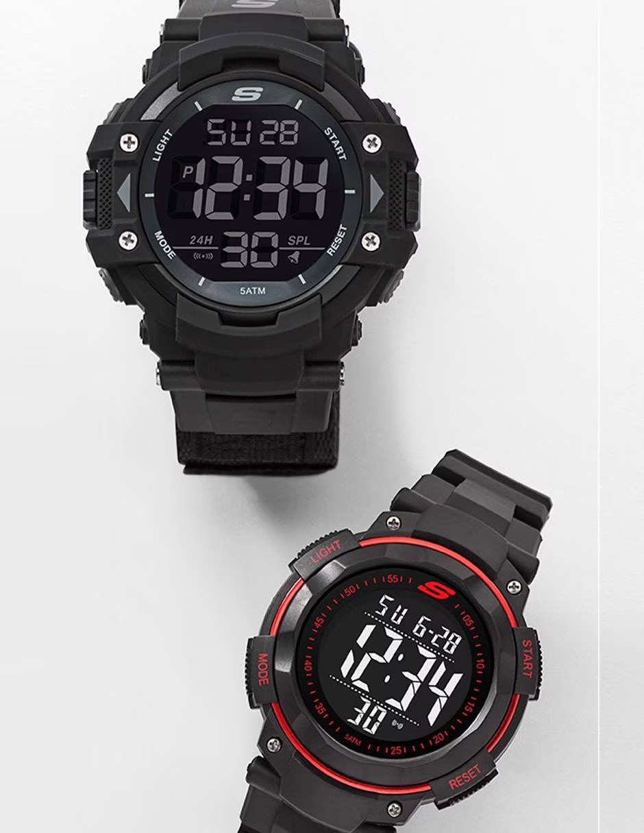 SR1037 RELOJ SKECHERS CABALLERO NEGRO .3