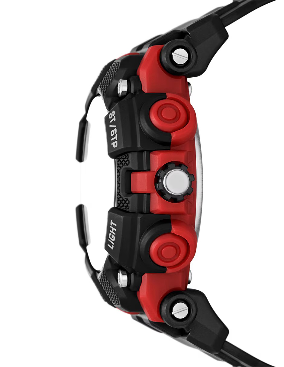 SR1188 RELOJ SKECHERS CABALLERO NEGRO ROJO .2