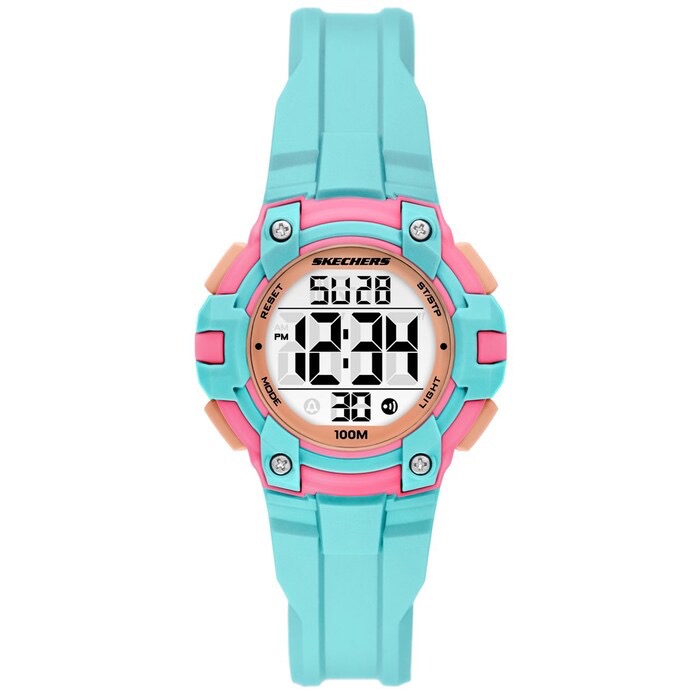 SR2150 RELOJ SKECHERS DAMA CELESTE ROSA .1