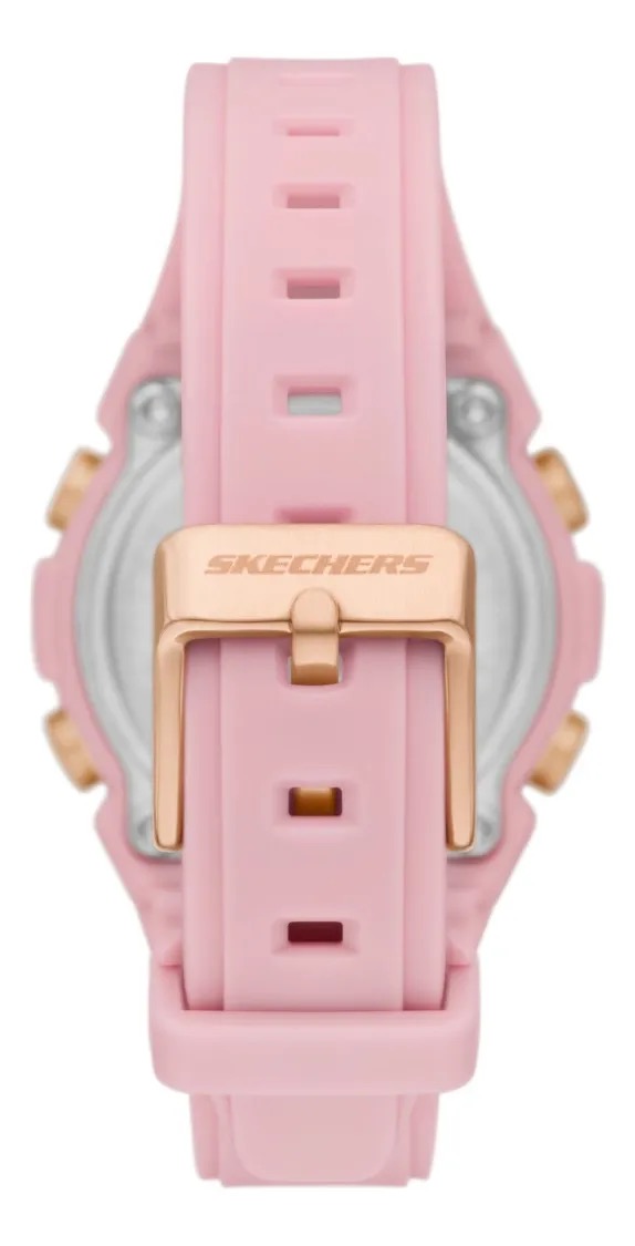 SR2164 RELOJ SKECHERS DAMA ROSA NEGRO .2