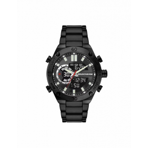 Reloj Skechers Cuarzo Aleacion de Metal 46mm Negro