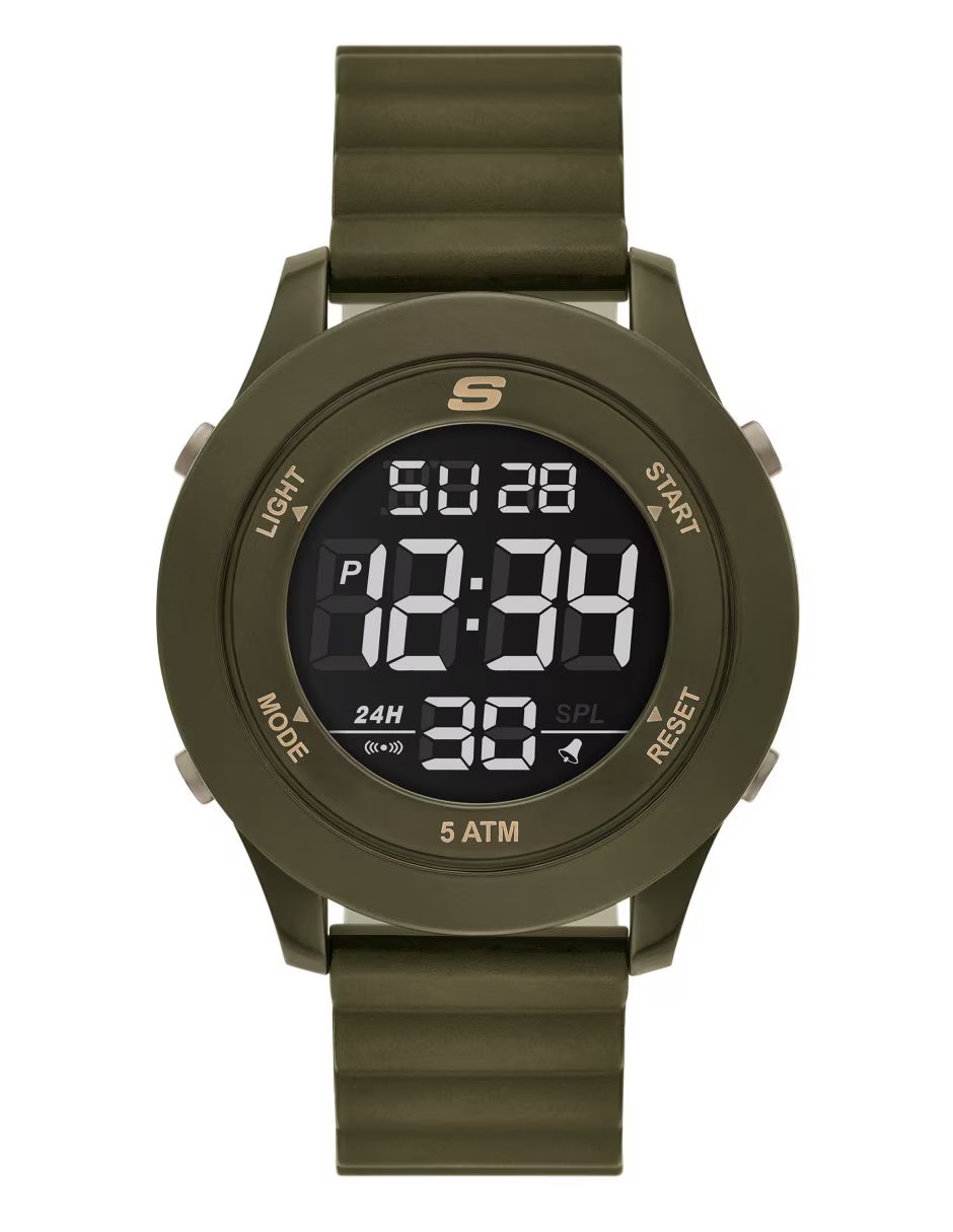SR5223 RELOJ SKECHERS CABALLERO VERDE NEGRO .1