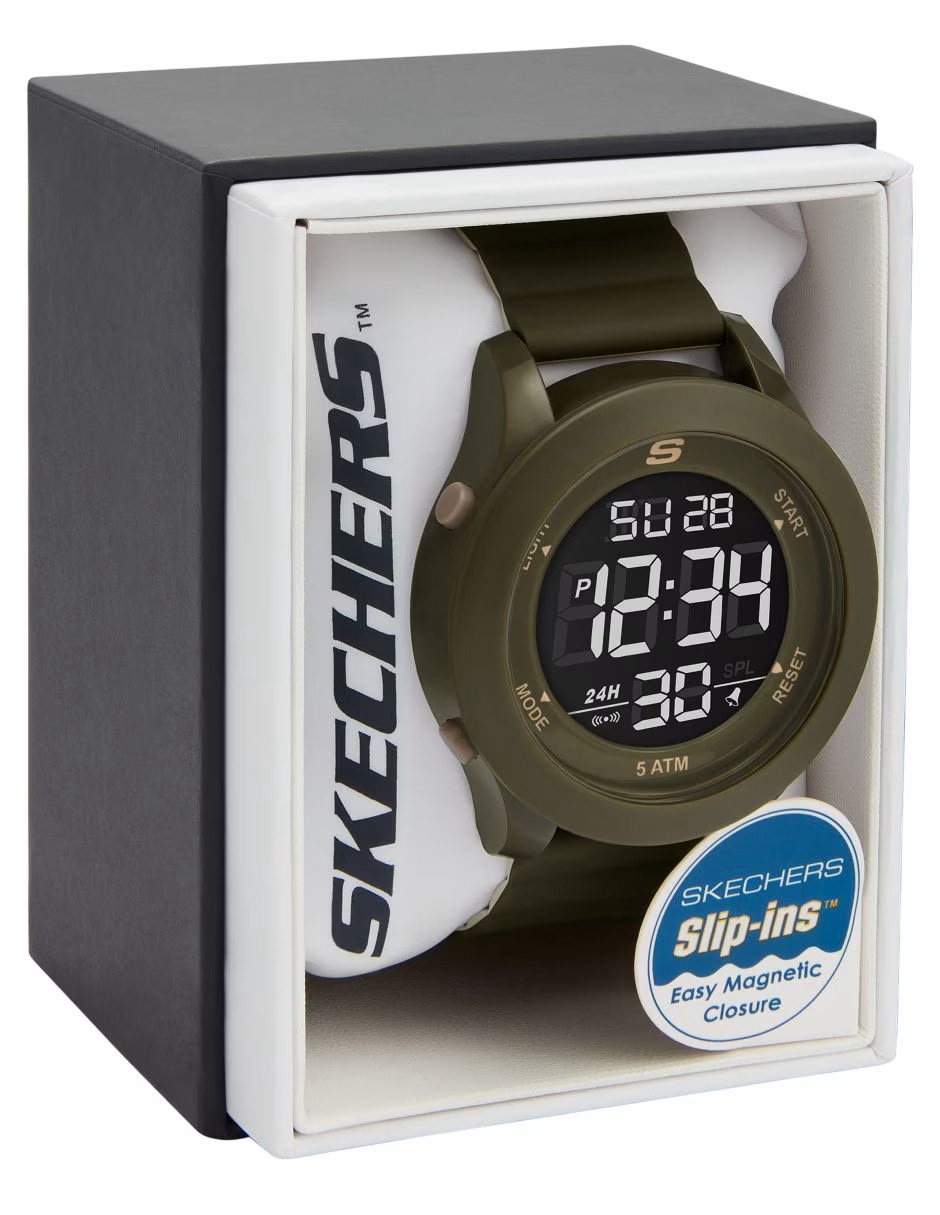 SR5223 RELOJ SKECHERS CABALLERO VERDE NEGRO .3