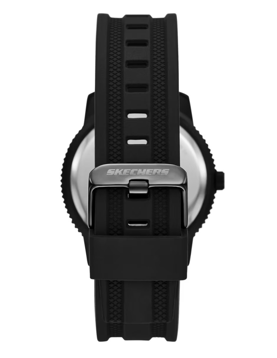 SR5232 RELOJ SKECHERS CABALLERO NEGRO AMARRILLO .3