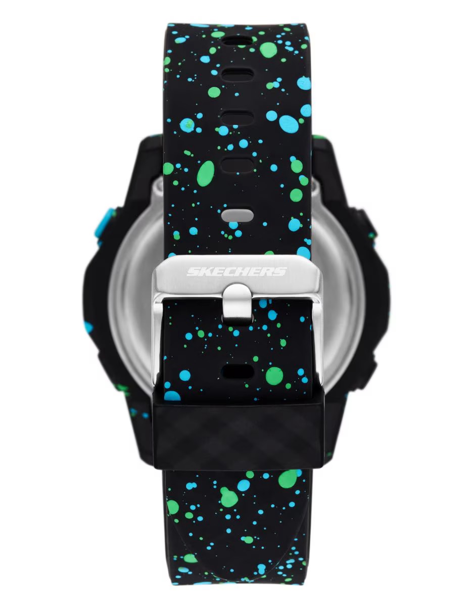 SR5245 RELOJ SKECHERS CABALLERO AZUL VERDE CELESTE .3