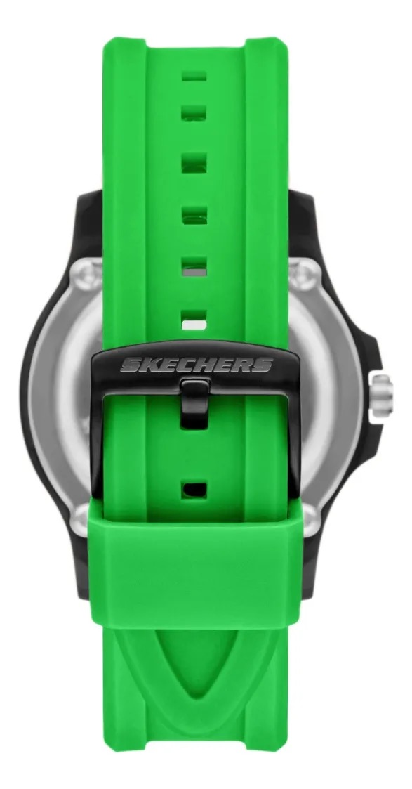 SR5289 RELOJ SKECHERS CABALLERO VERDE NEGRO .3