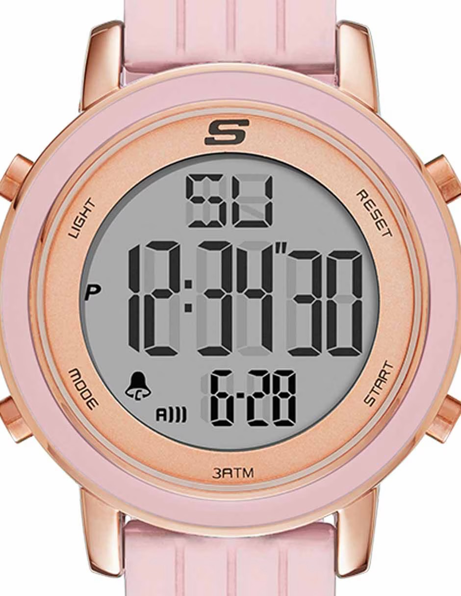 SR6205 RELOJ SKECHERS DAMA ROSA DORADO .1