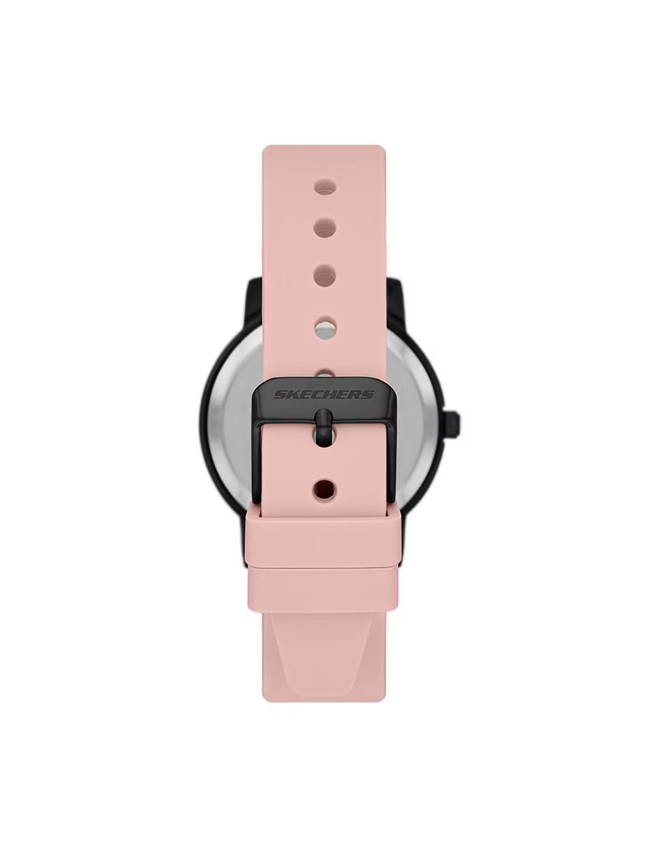 SR6225 RELOJ SKECHERS DAMA ROSA NEGRO .1