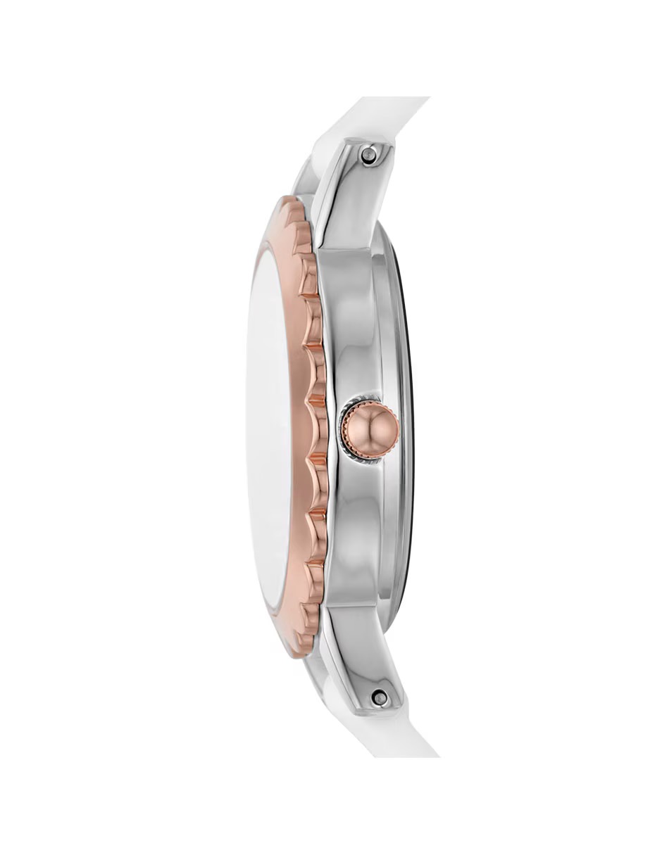 SR6235 RELOJ SKECHERS DAMA BLANCO DORADO .2