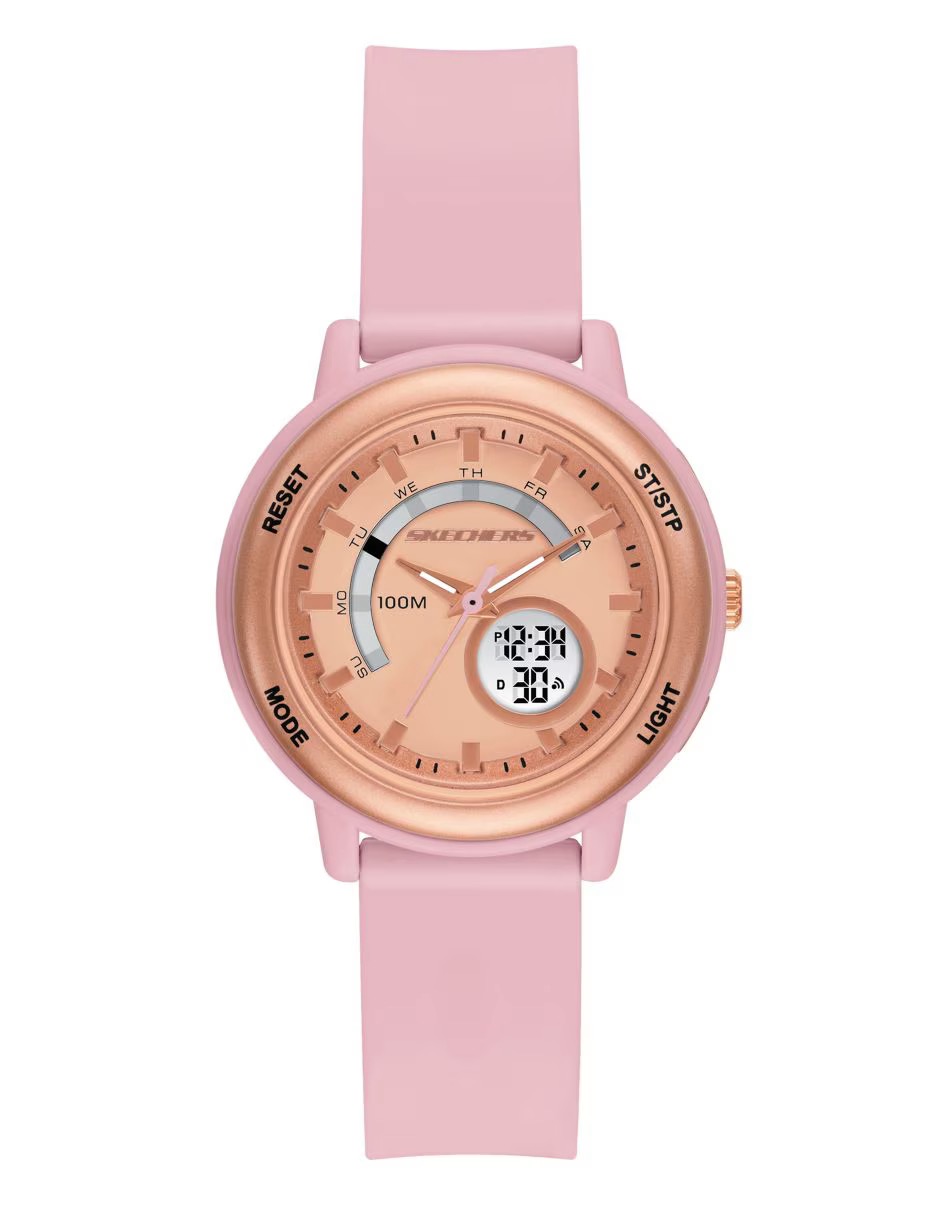 SR6329 RELOJ SKECHERS DAMA DORADO ROSA .1