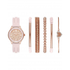 SR9061 RELOJ SKECHERS DAMA ROSA DORADO .1