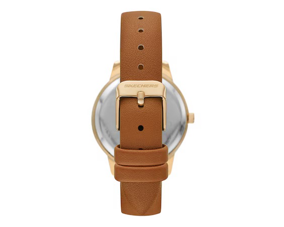 SR9126 RELOJ SKECHERS DAMA DORADO CAFE .2