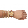 SR9126 RELOJ SKECHERS DAMA DORADO CAFE .5