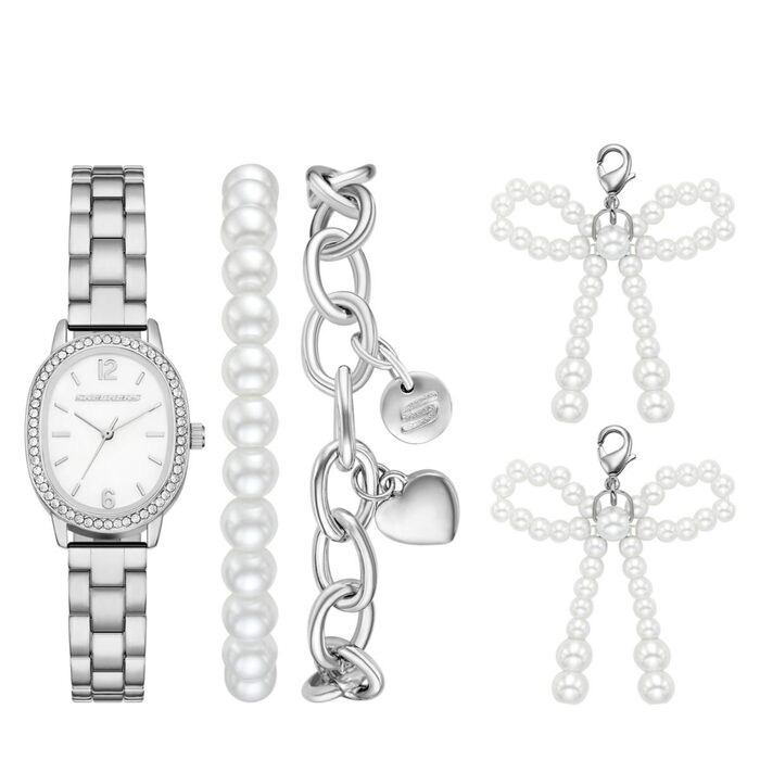 SR9135 RELOJ SKECHERS DAMA PLATEADO .1