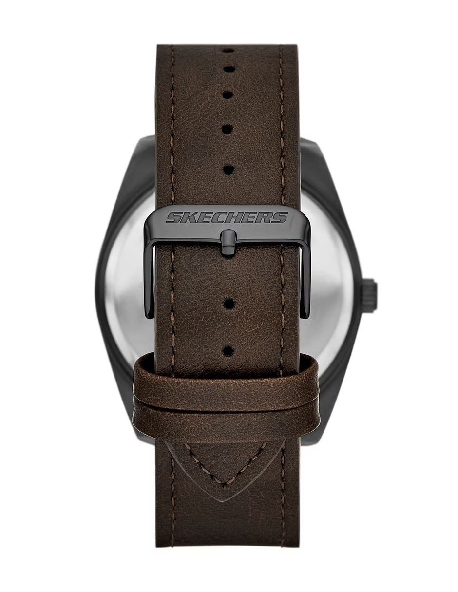 SR9140 RELOJ SKECHERS CABALLERO NEGRO CAFE .3