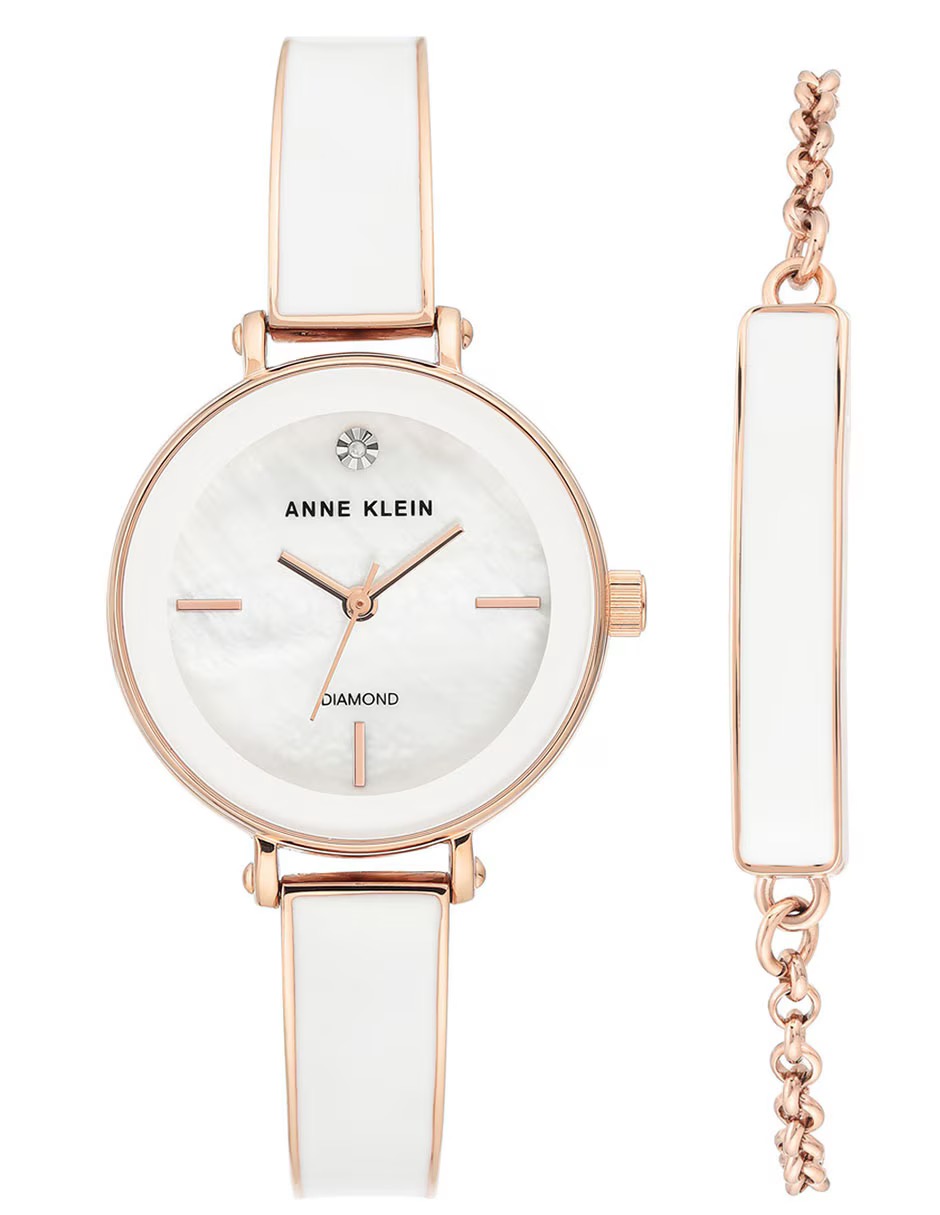 WKWH.AK3620 RELOJ ANNE KLIEN DAMA BLANCO ROSA.1