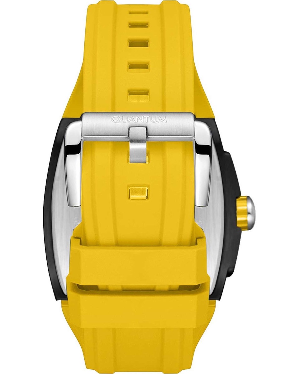 WQMH.HNG1161.654 RELOJ QUANTUM CABALLERO AMARILLO NEGRO .2