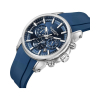 WQMH.PWG1220.390 RELOJ QUANTUM CABALLERO AZUL PLATEADO.2