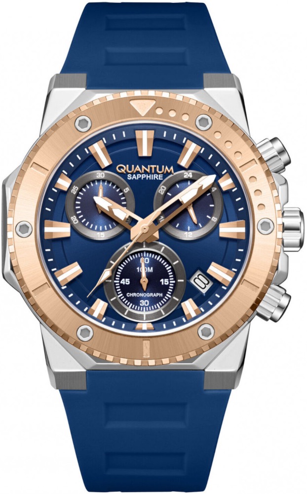 wqmh.hng1232.599 reloj quantum caballero AZUL DORADO PLATEADO .2