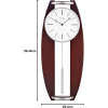 C4896 RELOJ BUOVA DE PARED CAFE BLANCO MONTERREY ANYV COLLECTIONS .1