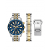 FMDFL6050 RELOJ FOLIO CABALLERO PLATEADO MONTERREY ANYV COLLECTIONS .1