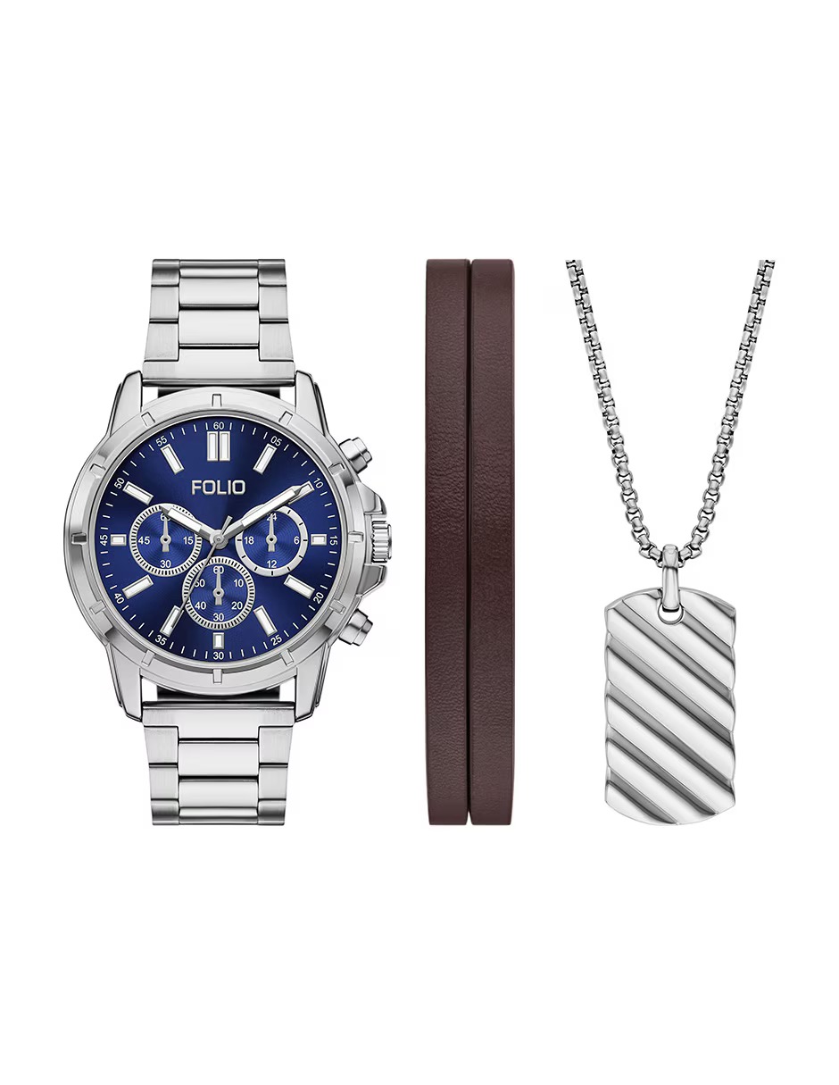 FMDFL6094 RELOJ RELIC CABALLERO PLATEDAO MONTERREY .2