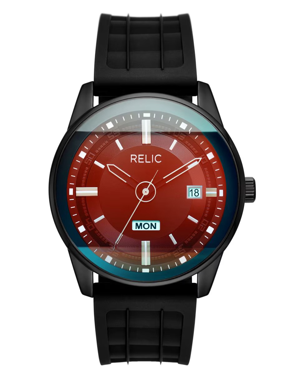 ZR12670 RELOJ RELIC CABALLERO NEGRO MONTERREY .3